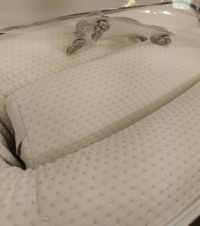 COPRIMATERASSO 2P TOPPER 160X190 MEMORY ARGENTO Tellini S.r.l. Ingrosso Abbigliamento